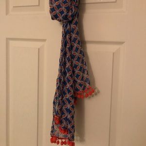 Mud Pie Ladies Gator's Blue & Orange scarf!